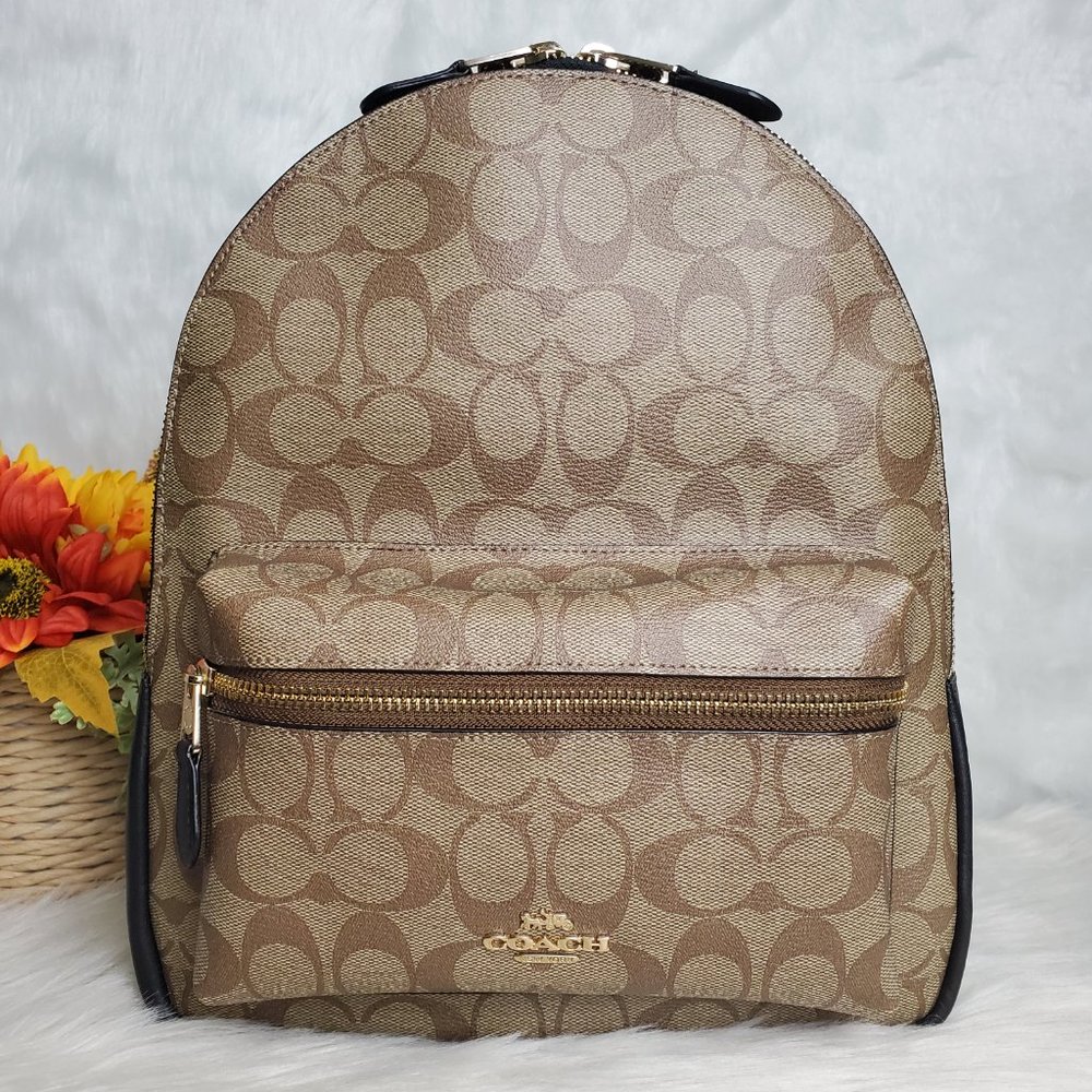 COACH MEDIUM CHARLIE BACKPACK AND WALLET COMBO - Picture 2 of 8